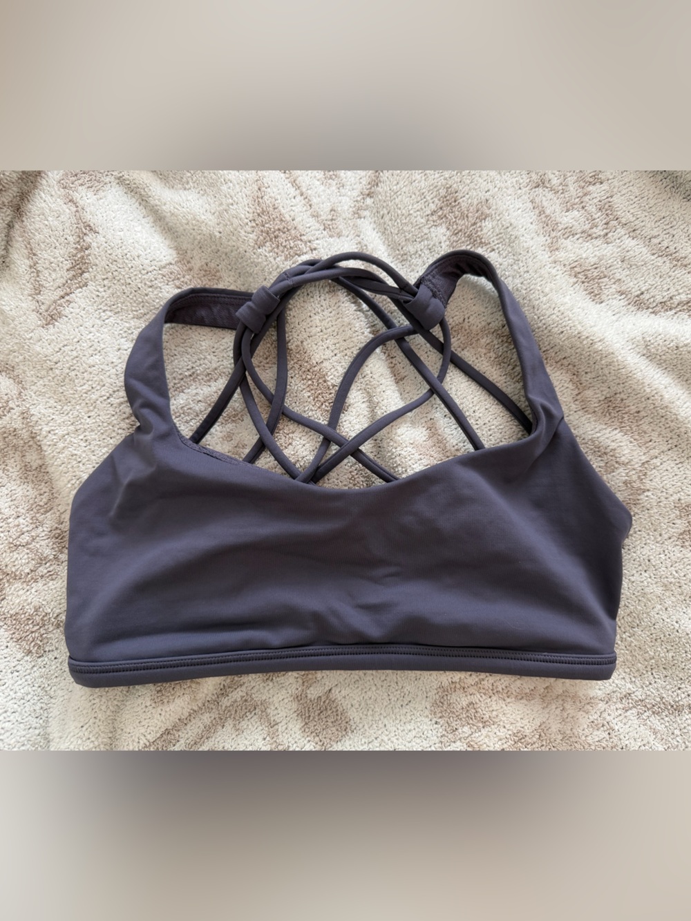 Lululemon Free to Be Bra *Wild Light Support A/B Cup Nightfall Size 4